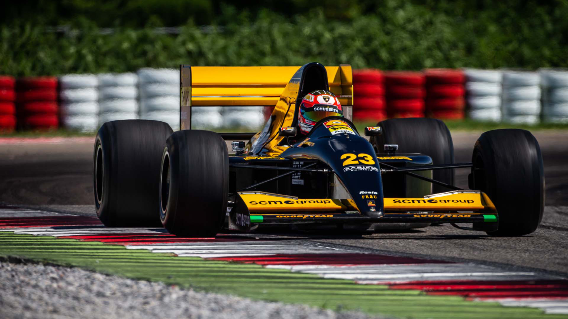 Lamborghini has restored its old F1 car Top Gear