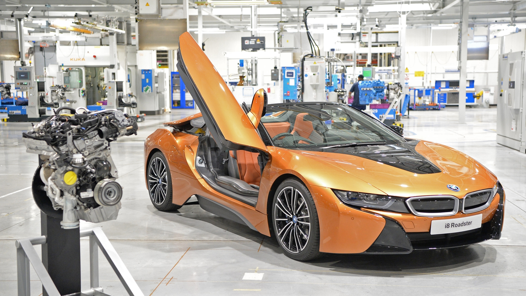 Did you know the BMW i8’s engine is made in Britain? Top Gear