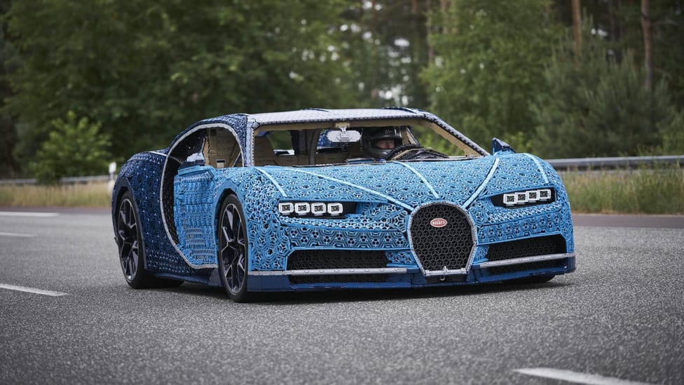 Believe it or not, the Lego Bugatti Chiron moves | Gear