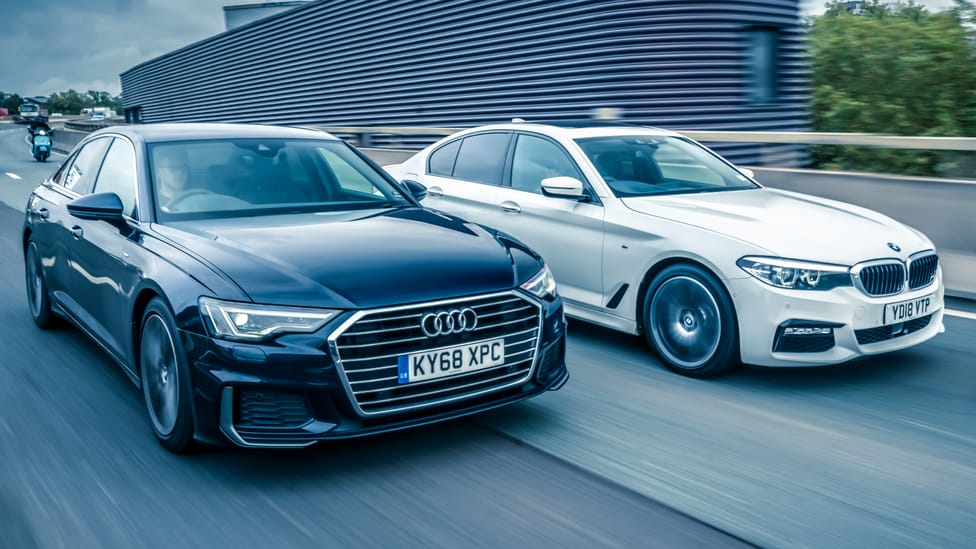 Twin test Audi A6 vs BMW 5 Series Top Gear