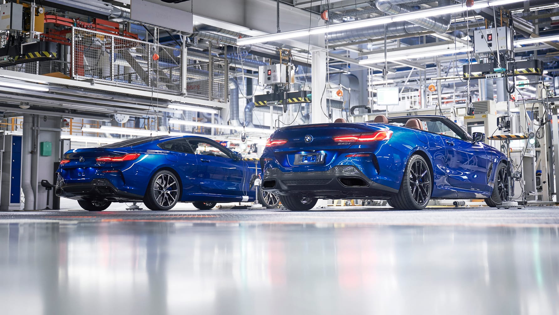 The BMW 8 Series looks great on its production line | Top Gear