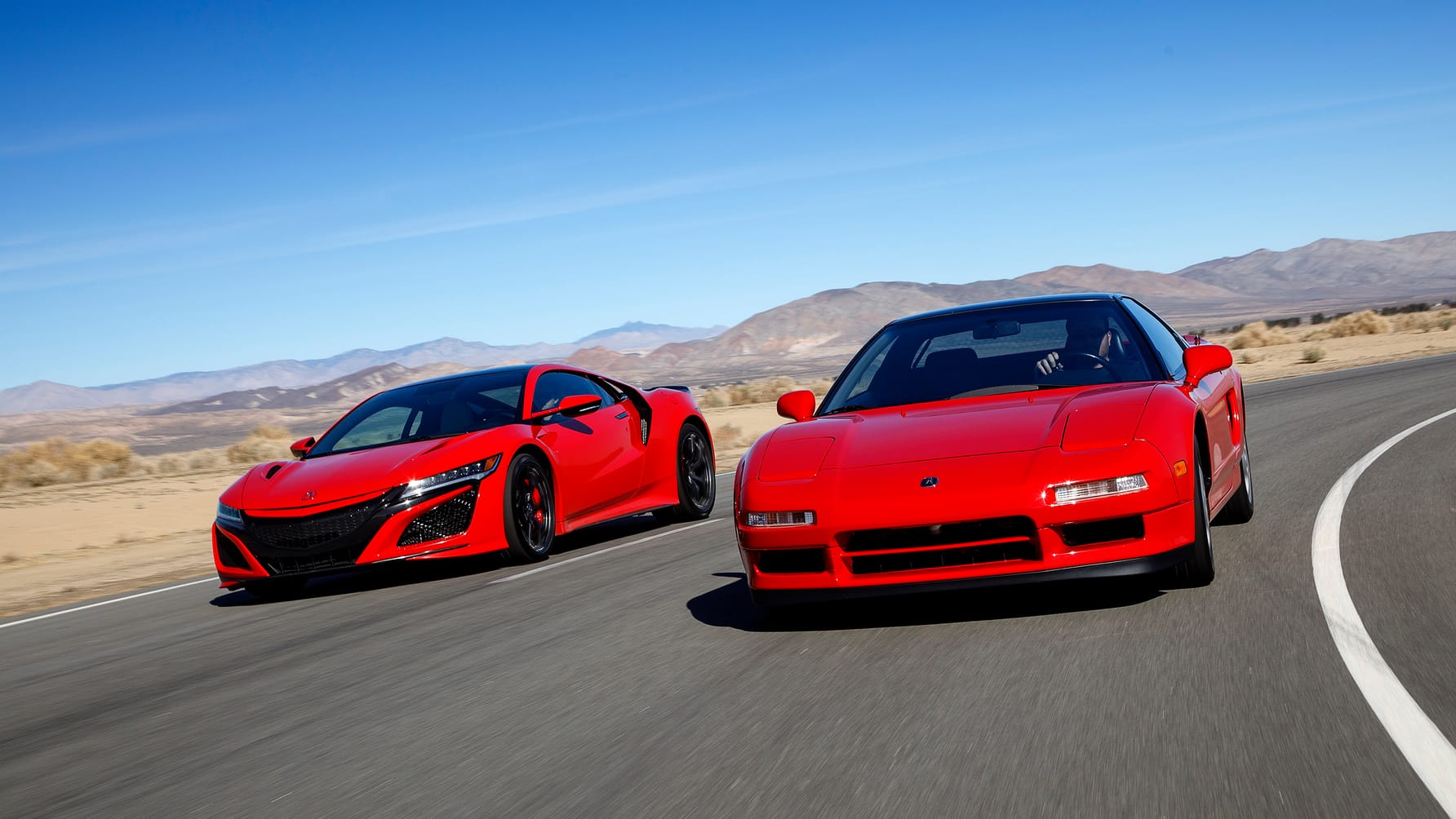 Old Honda NSX or new Honda NSX? Top Gear