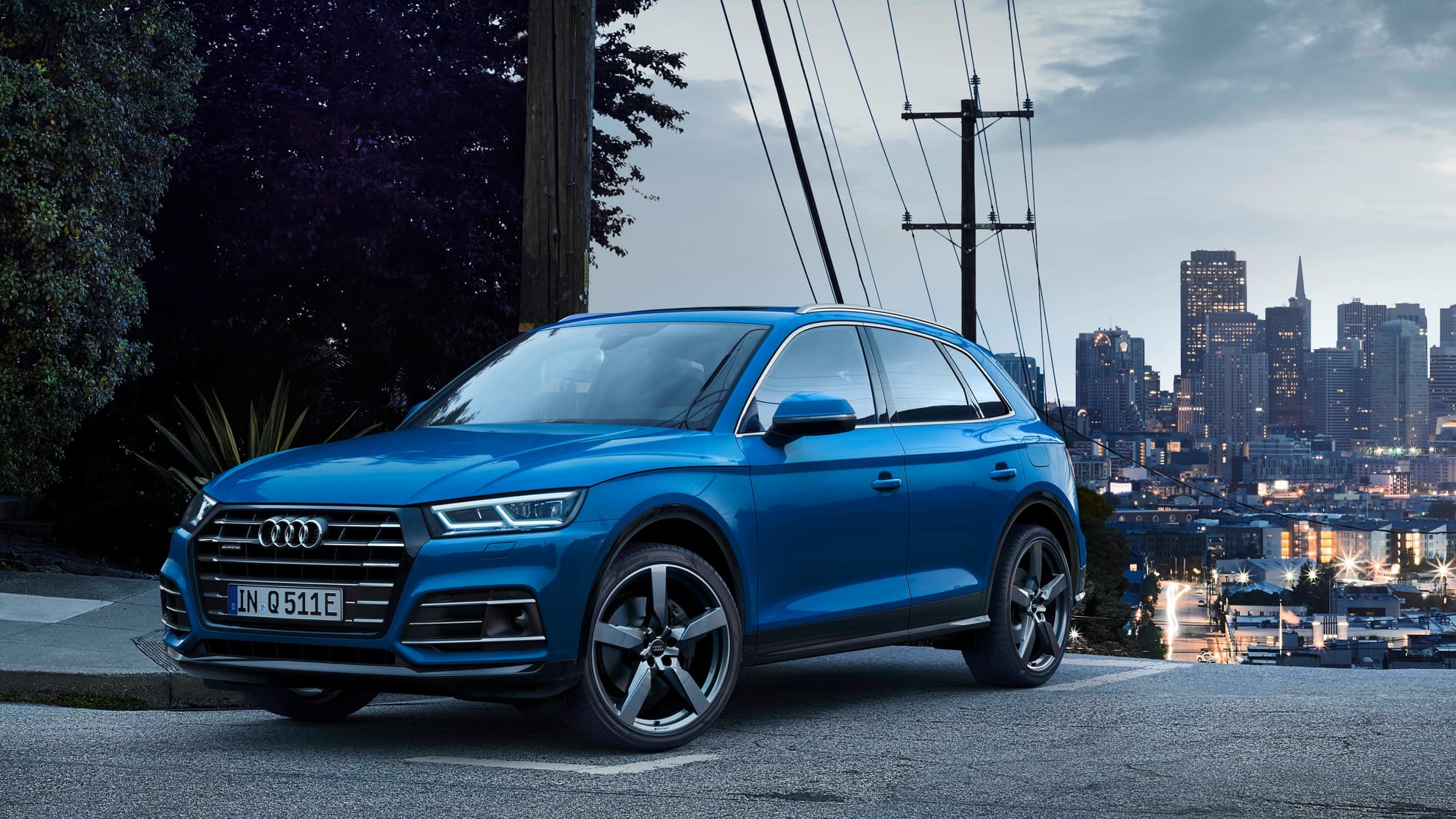 This is a plugin hybrid Audi Q5 Top Gear