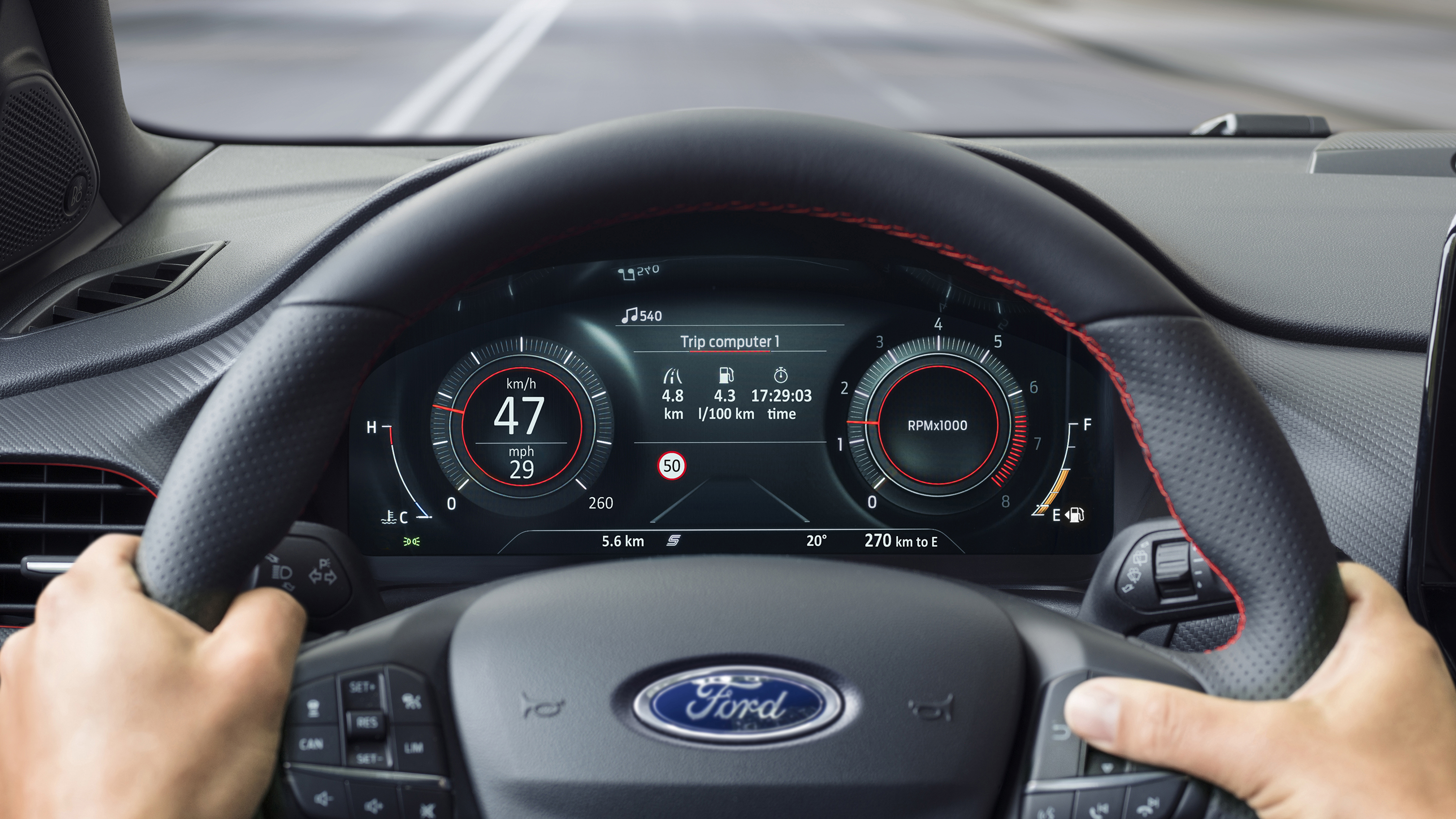 Ford puma 2019 interior clearance