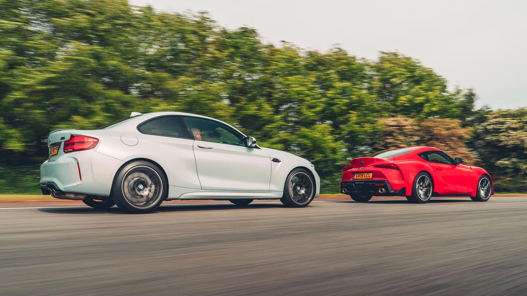 TG's Toyota Supra mega-test pt4: Supra vs BMW M2 | Top Gear