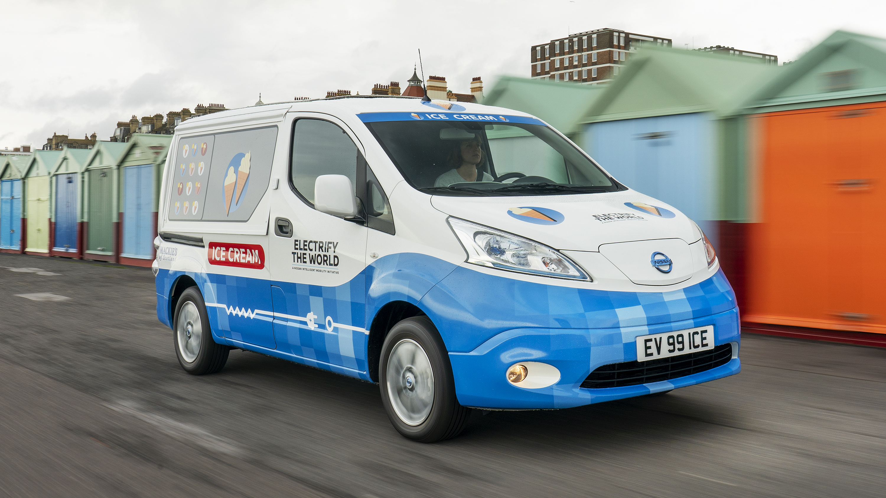 Electric ice cream van for sale discount