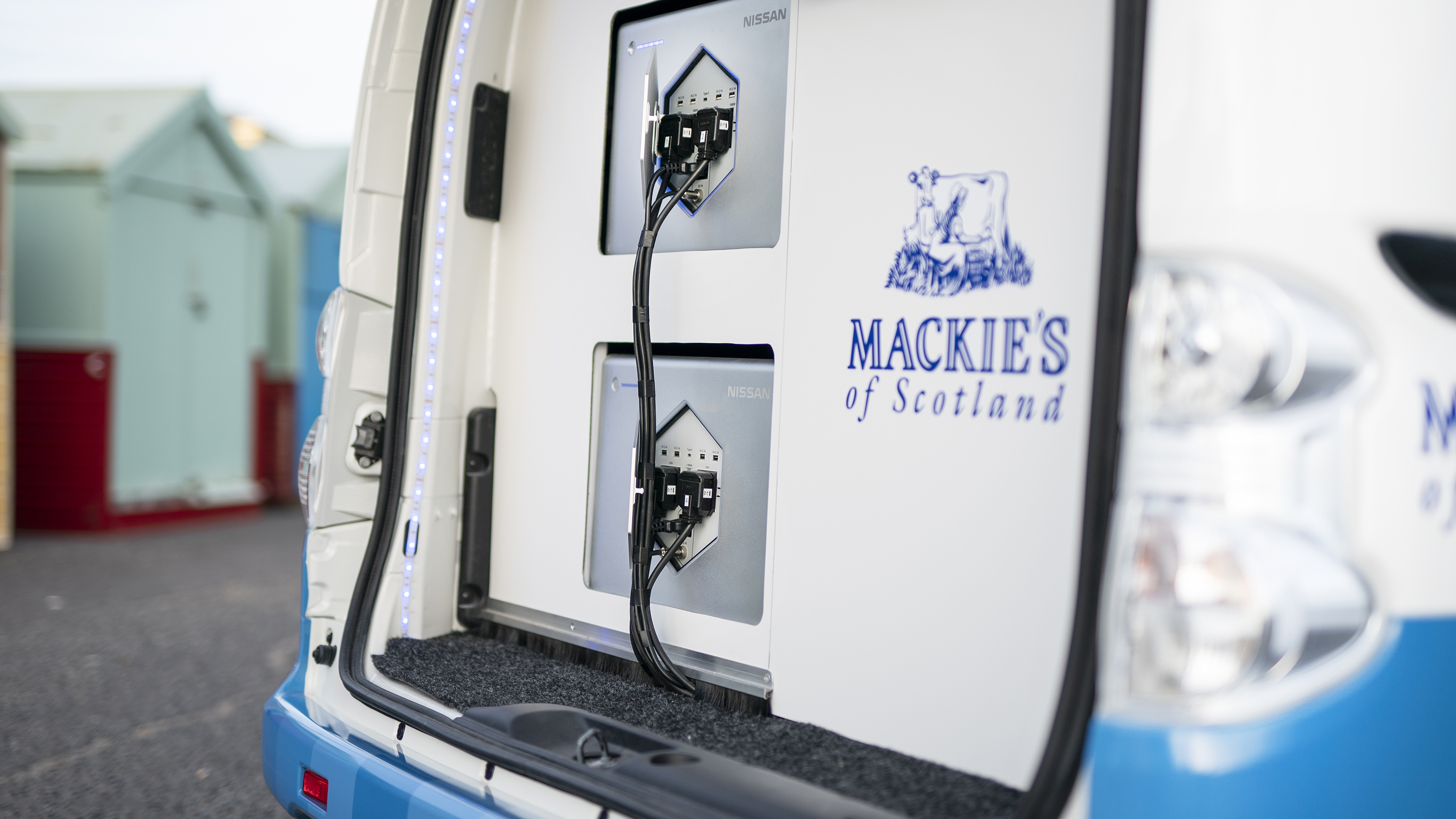 Nissan ice online cream van