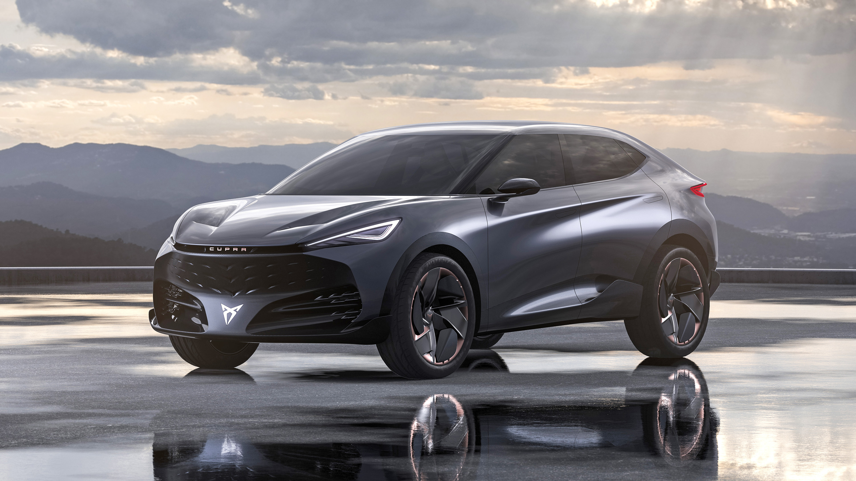 The CUPRA Tavascan concept car becomes a reality