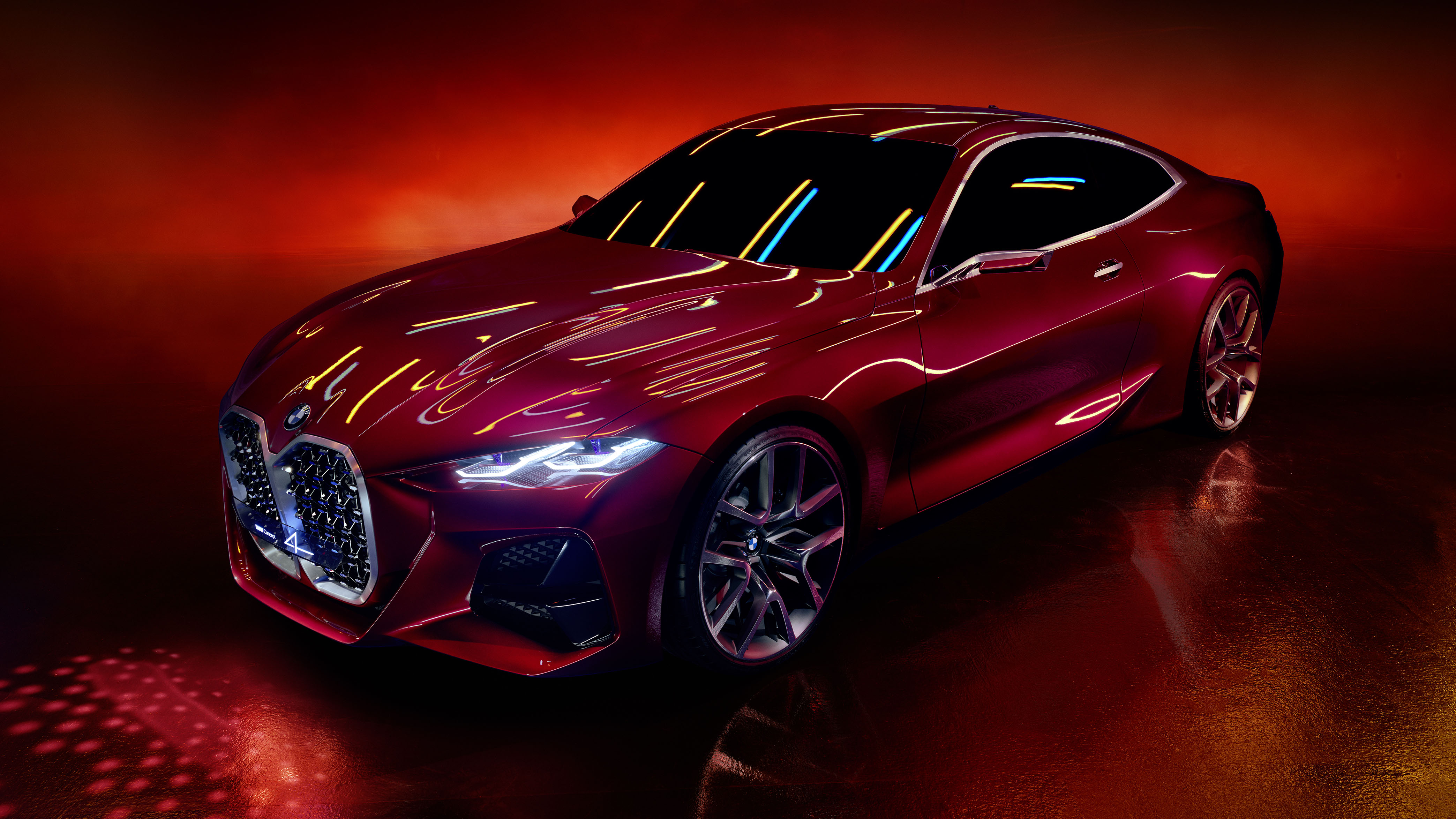 The BMW Concept 4 is a drivers grille with extra BMW Top Gear