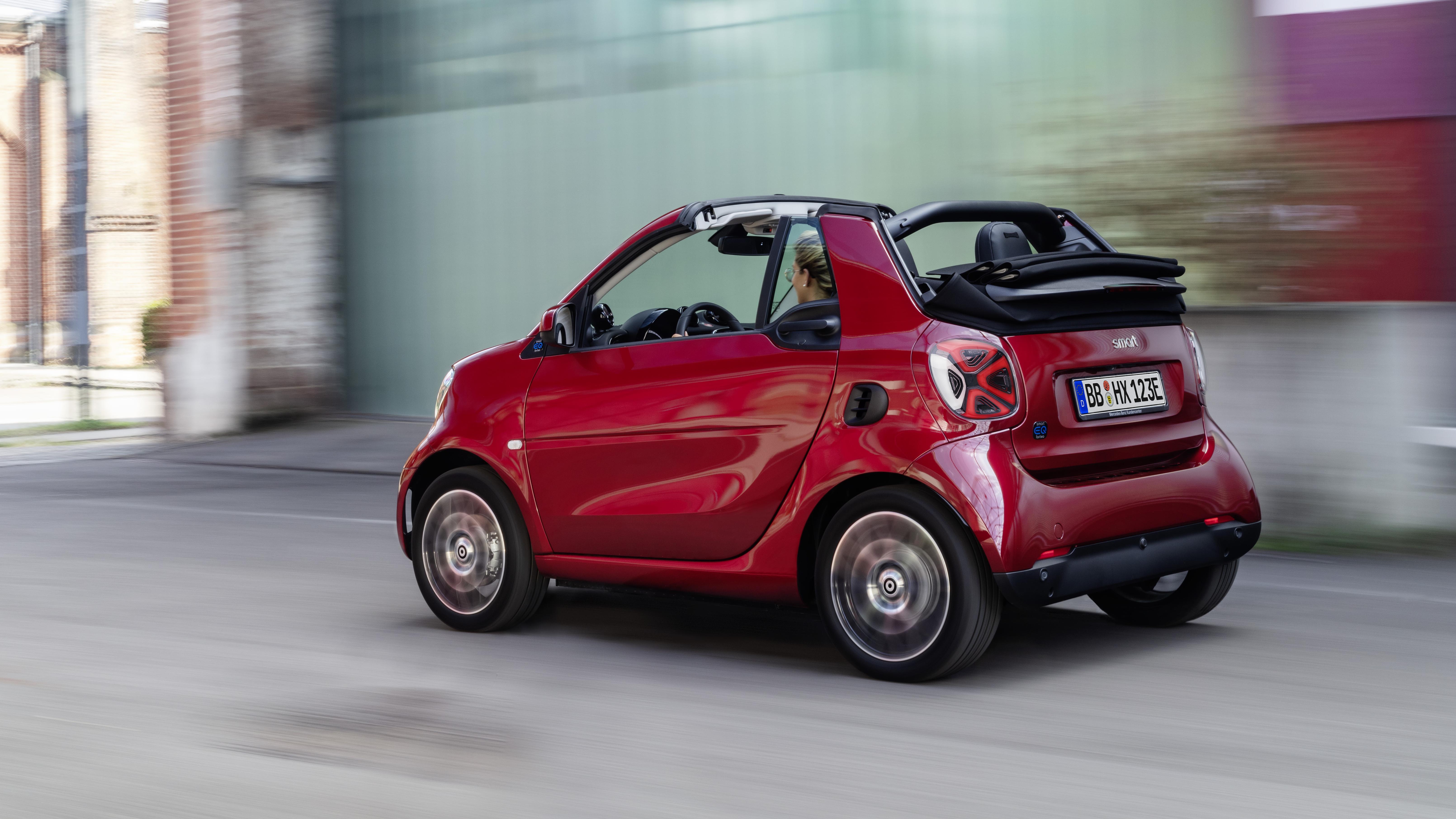 The new Smart ForTwo EQ Premium Cabrio in Singapore