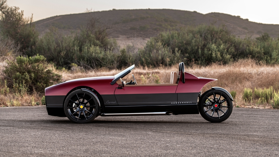The Vanderhall Carmel is a threewheel 194bhp roadster Top Gear