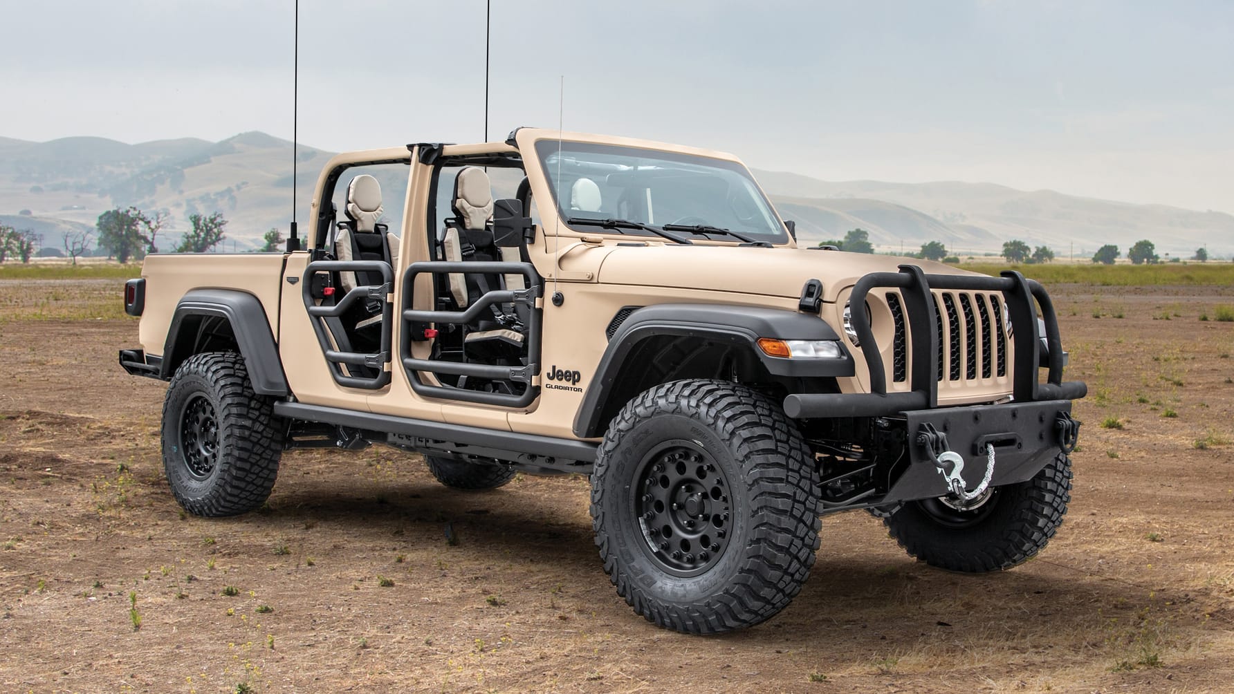 This is Jeep’s new militaryspec Gladiator Top Gear