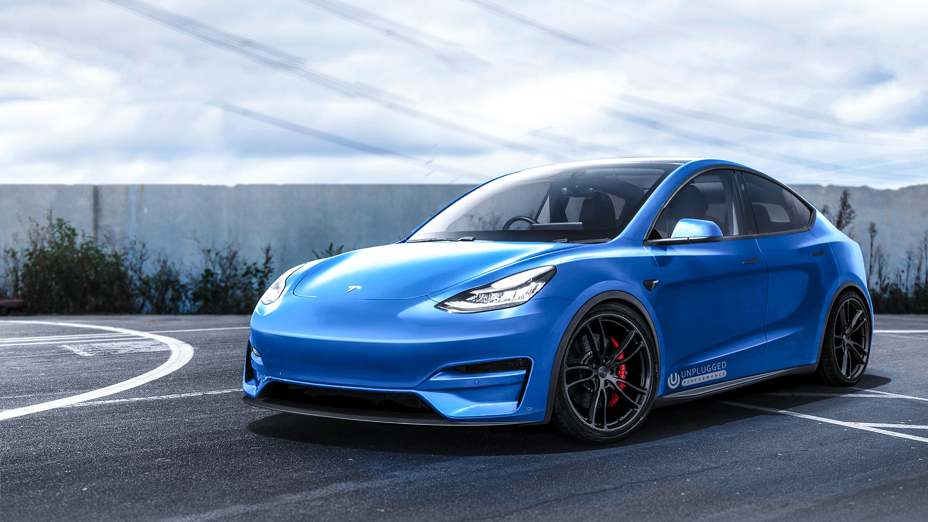 Here's your first look at a tuned Tesla Model Y