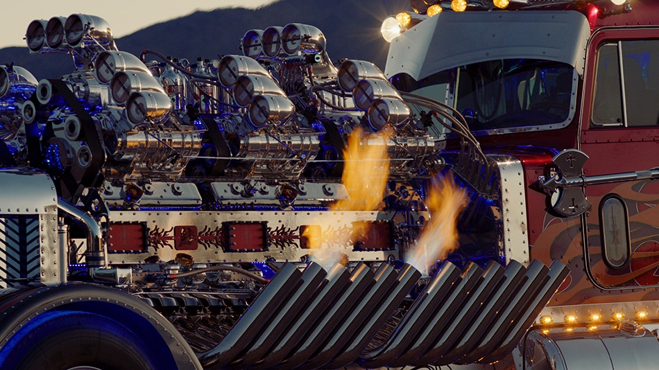 This 3,974bhp, twin-V12 engined big rig just sold for £10m | Top Gear