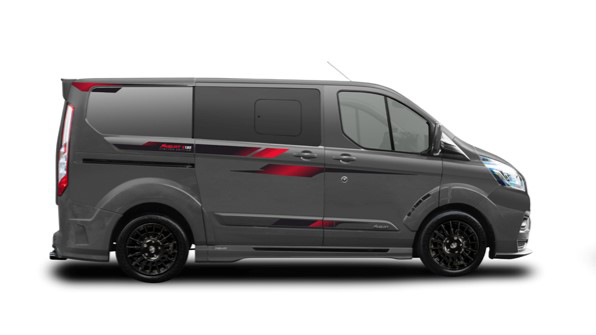 Ford Transit Custom Sported Up With Carbon Bits