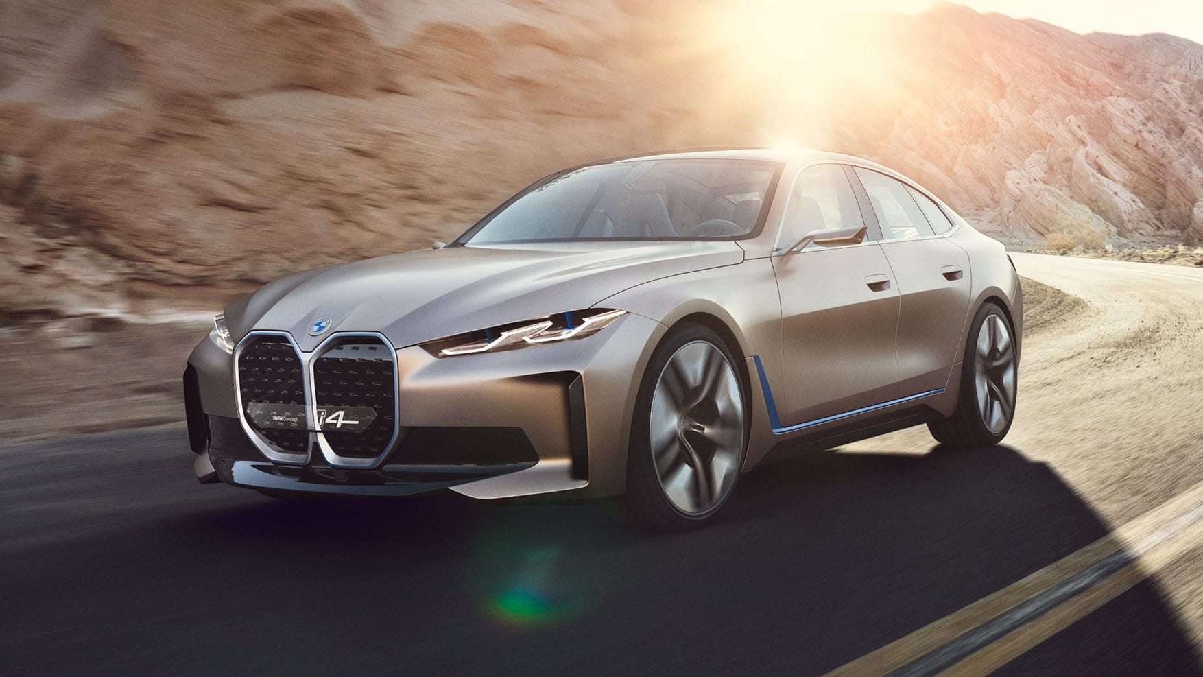 Behold: the all-electric, BMW Concept i4 | Top Gear
