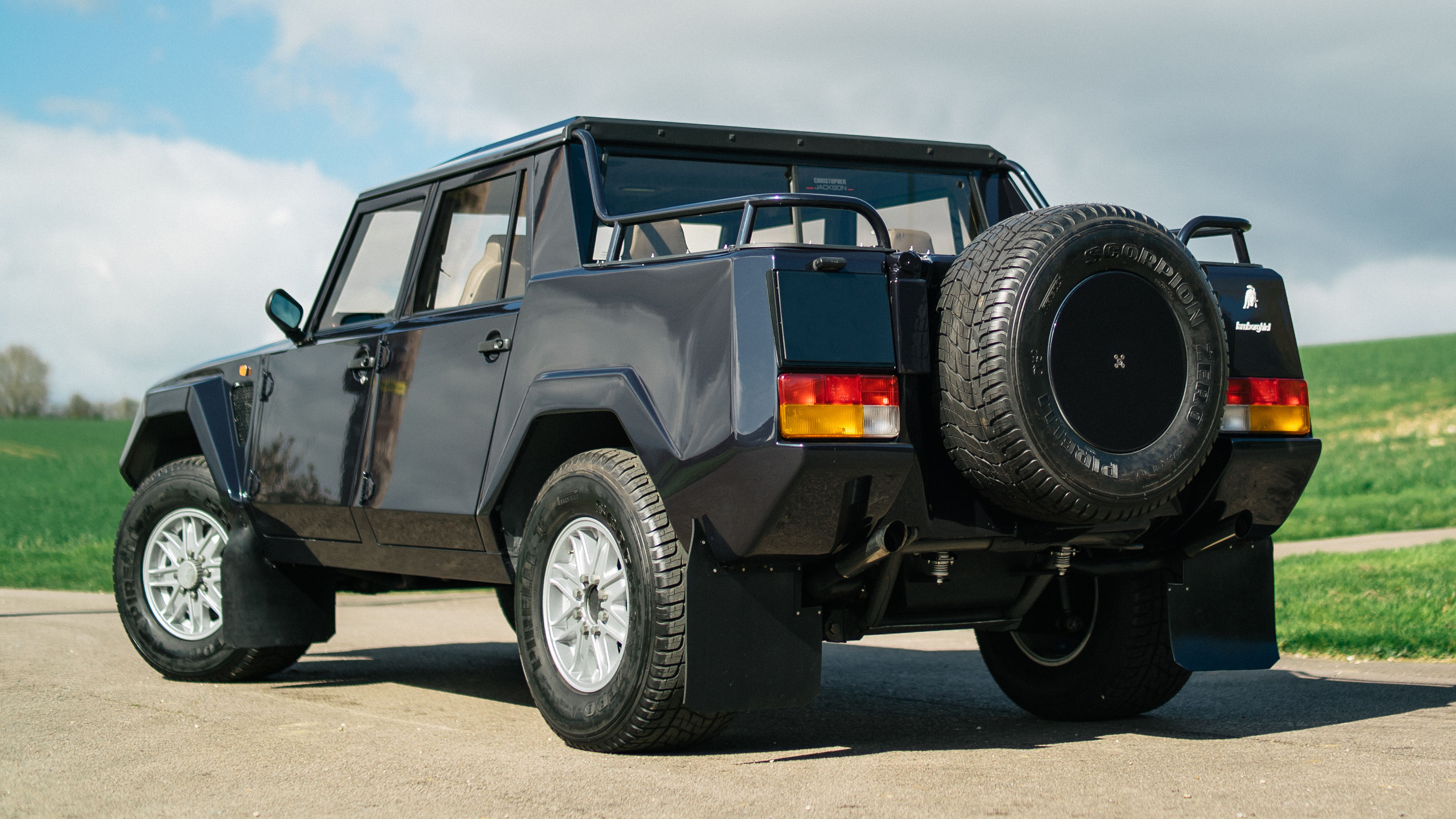 One lightly-Stigged Lambo LM002, yours for £285k | Top Gear