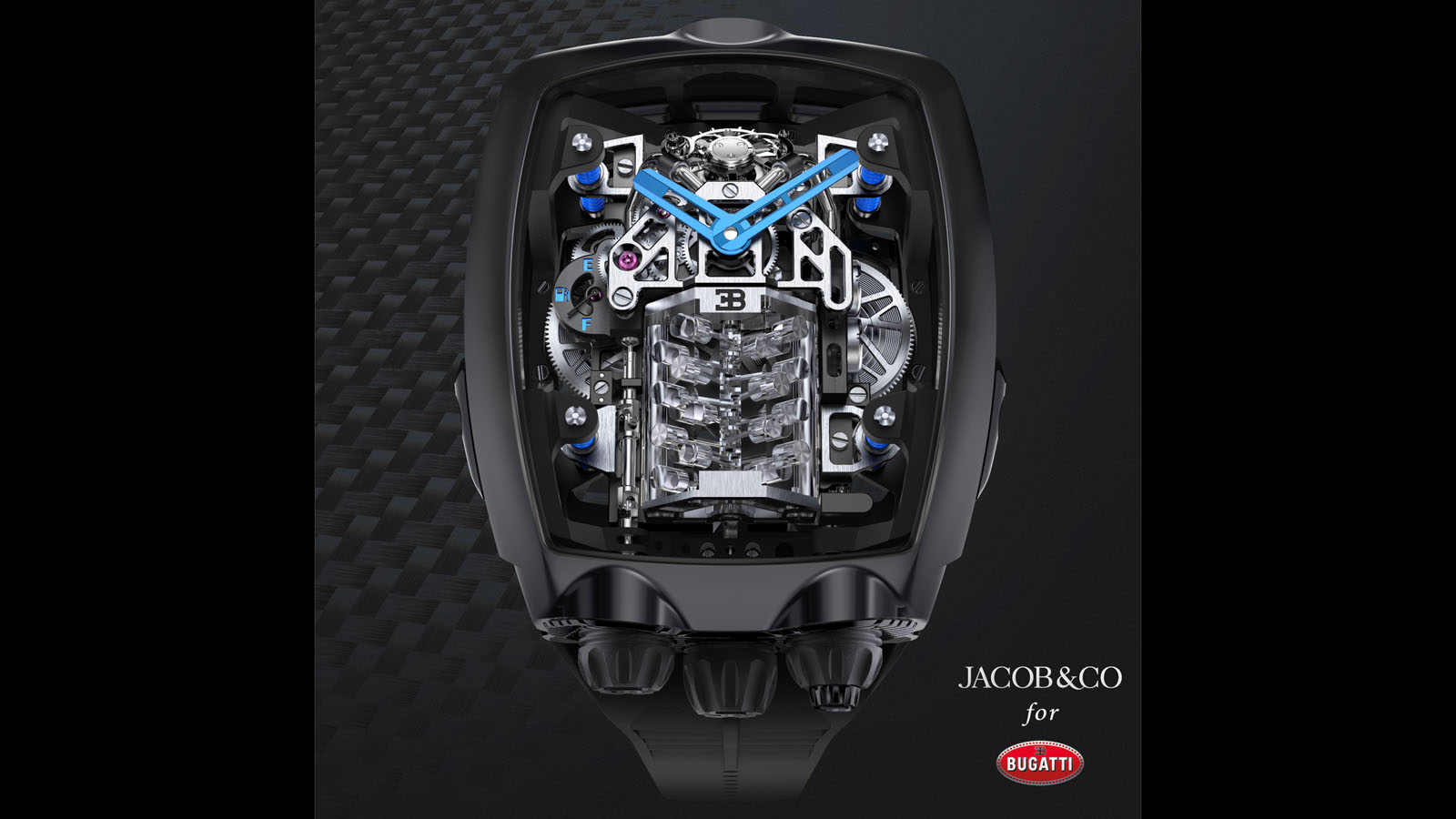 Jacob Co s Bugatti Chiron watch is astonishing Top Gear