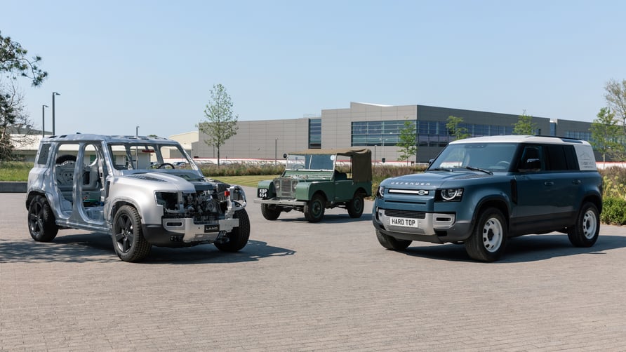 Defender Open Van The Land Rover Defender Hard Top is your rugged new van | Top Gear