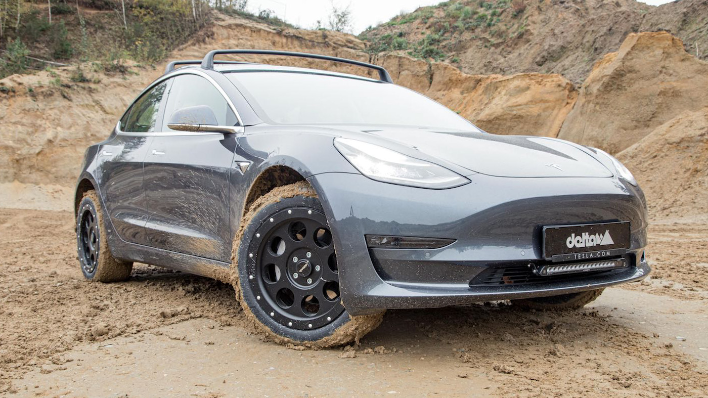 Tesla model clearance 3 off road