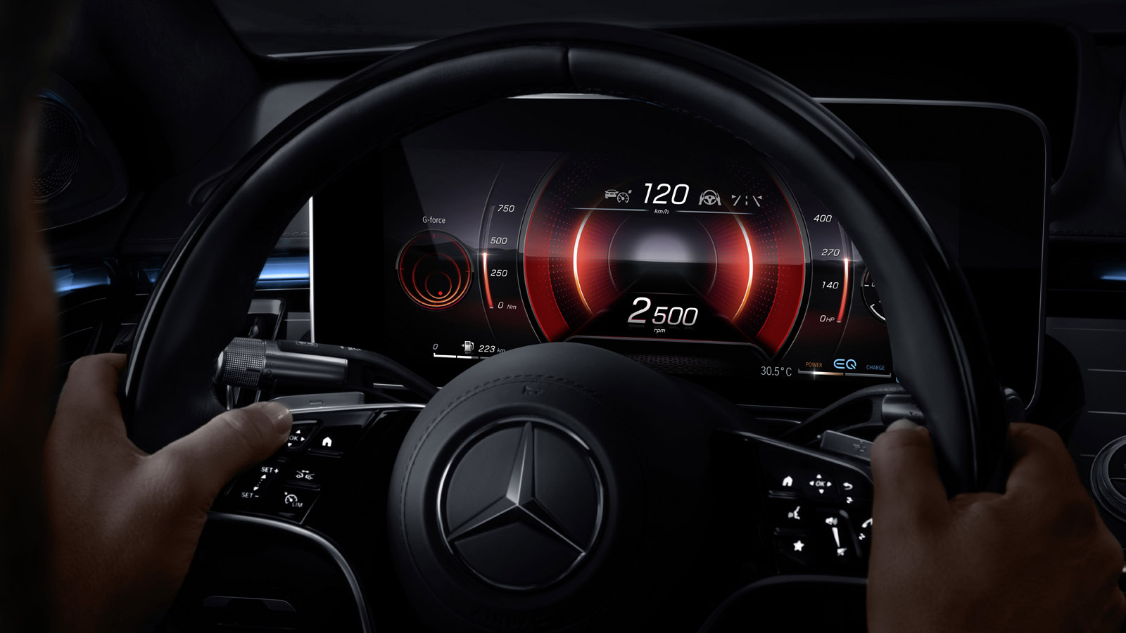Surprise The New Mercedes S Class Has A Massive Touchscreen Top Gear