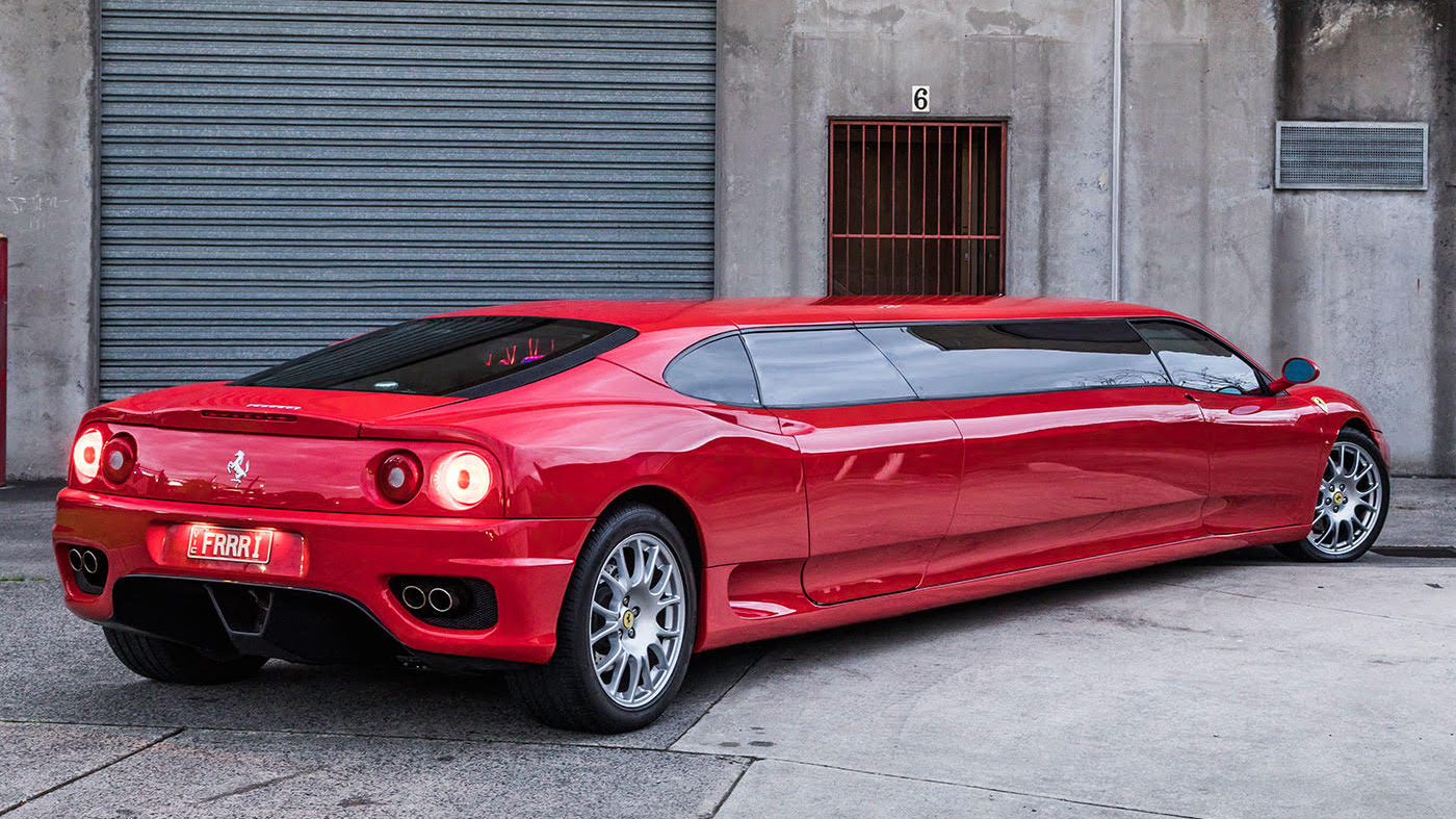 This Crazy Ferrari 360 Limo Is Up For Sale For 219k Top Gear