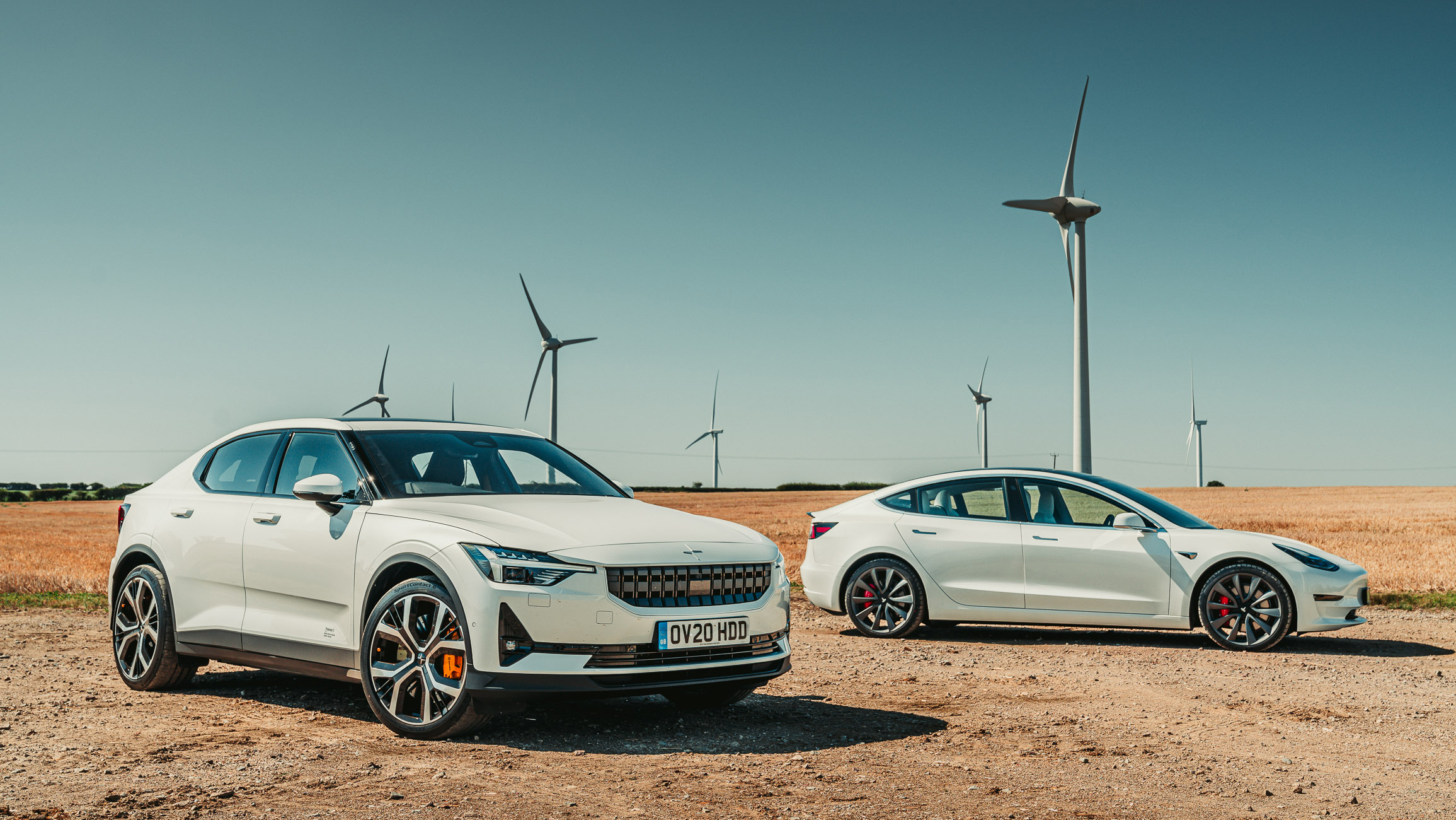 2022 Polestar 2 v Tesla Model Y comparison - Drive