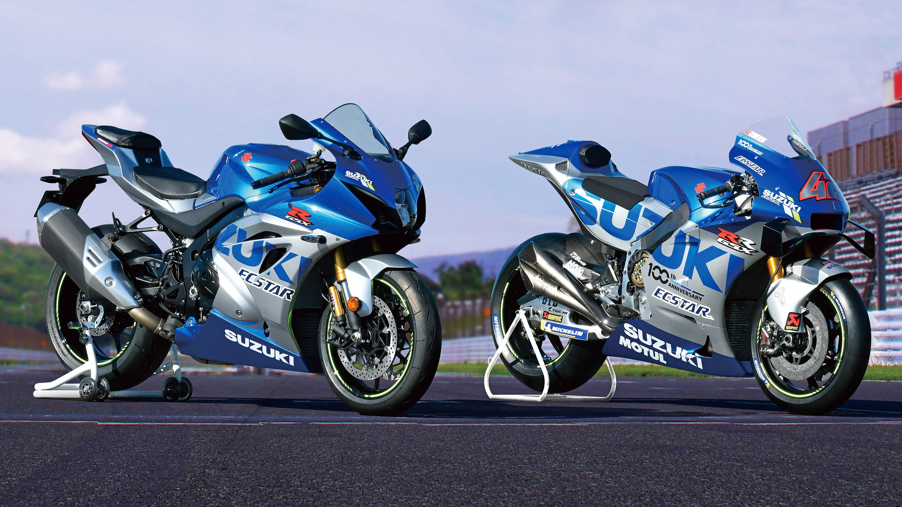 Suzuki's 100th birthday present is a limited edition sports bike