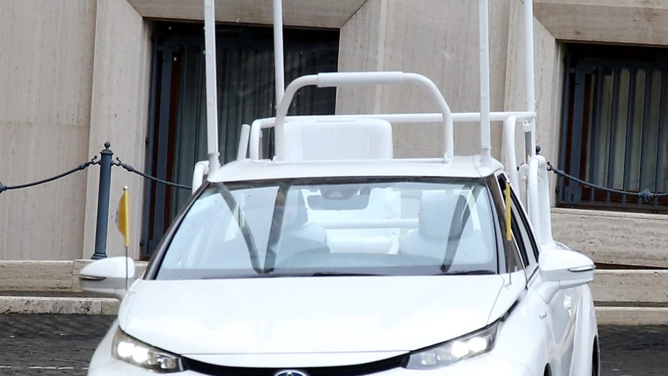 Pope'S Inauguration 2025 Toyota 