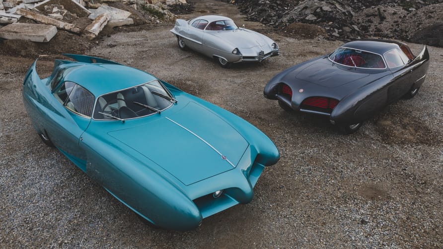 The Alfa Romeo BAT cars sold for £11.5m | Top Gear