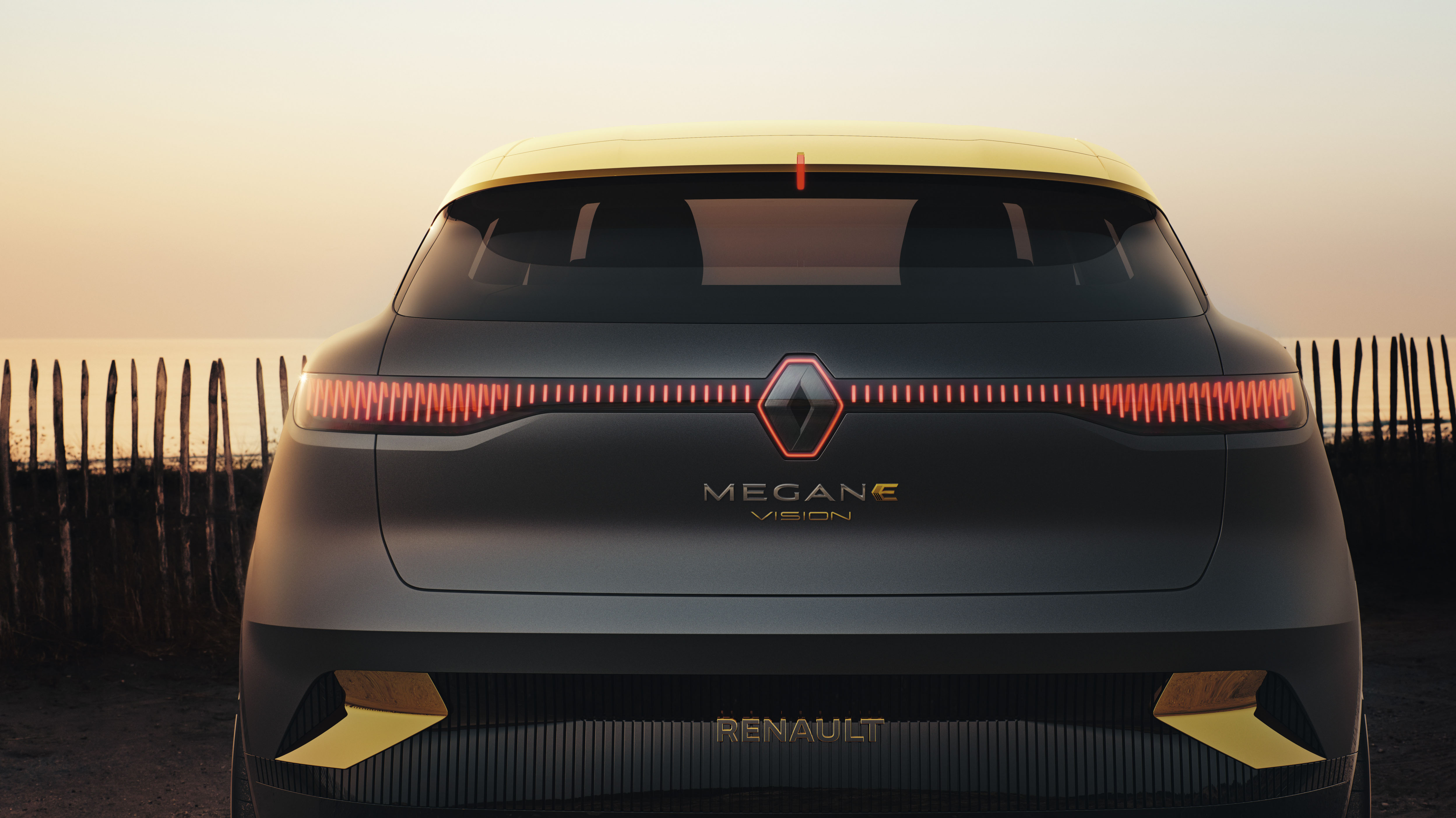 Mégane eVision is the new electric show-car unveiled by Renault