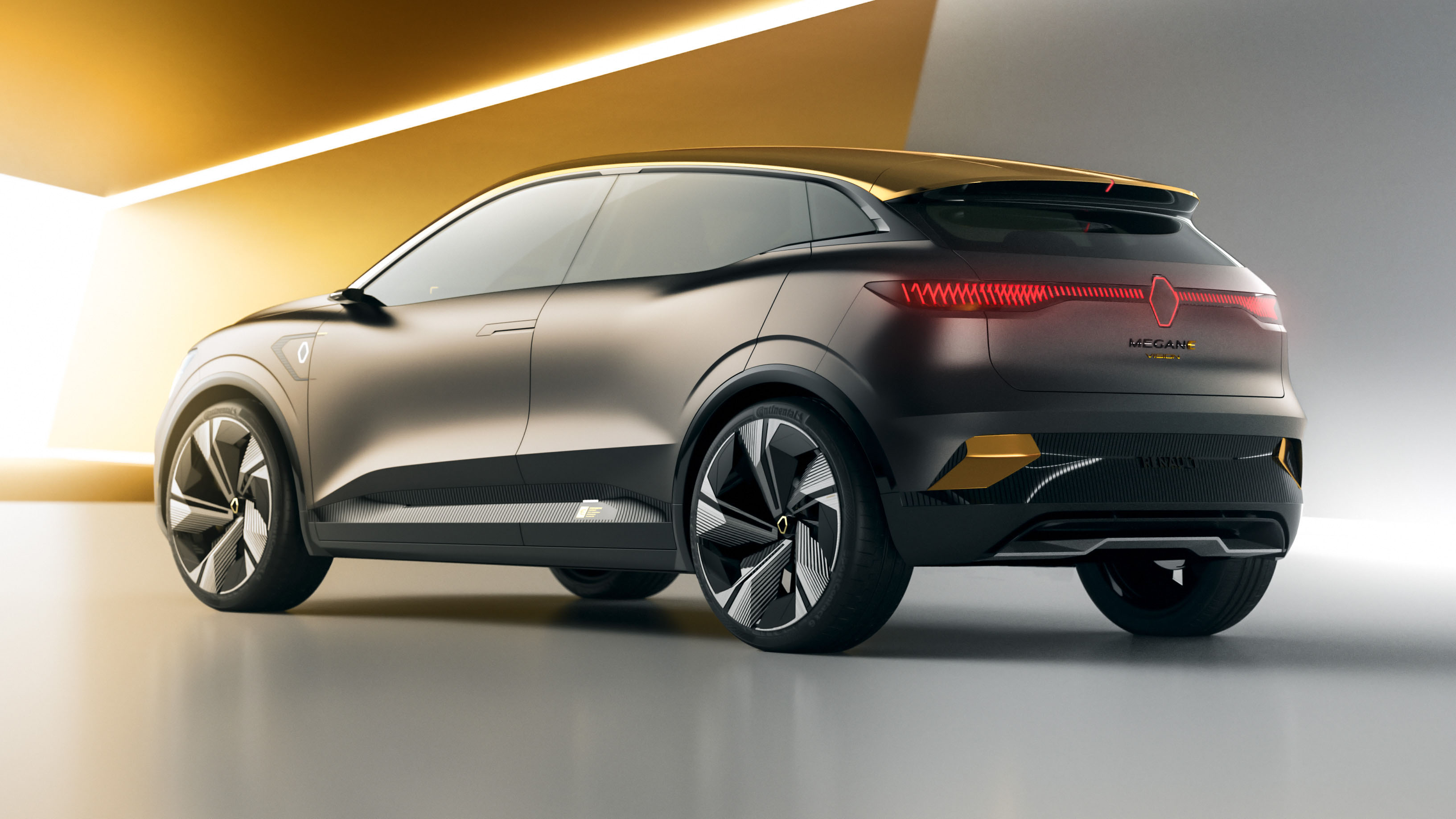 This is the electric Renault Megane eVision concept Top Gear