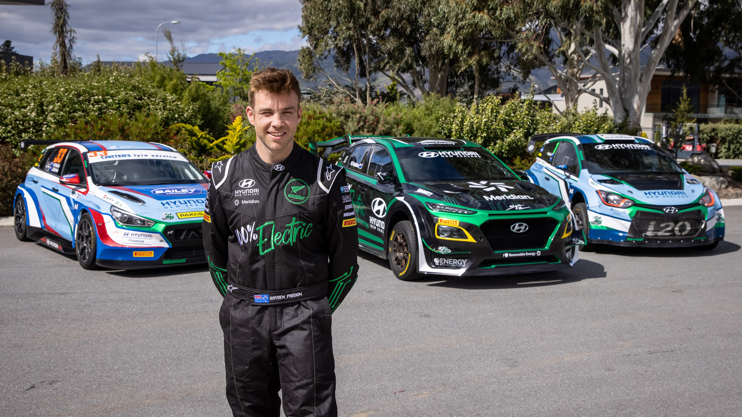Hyundai kona 2025 ev rally car