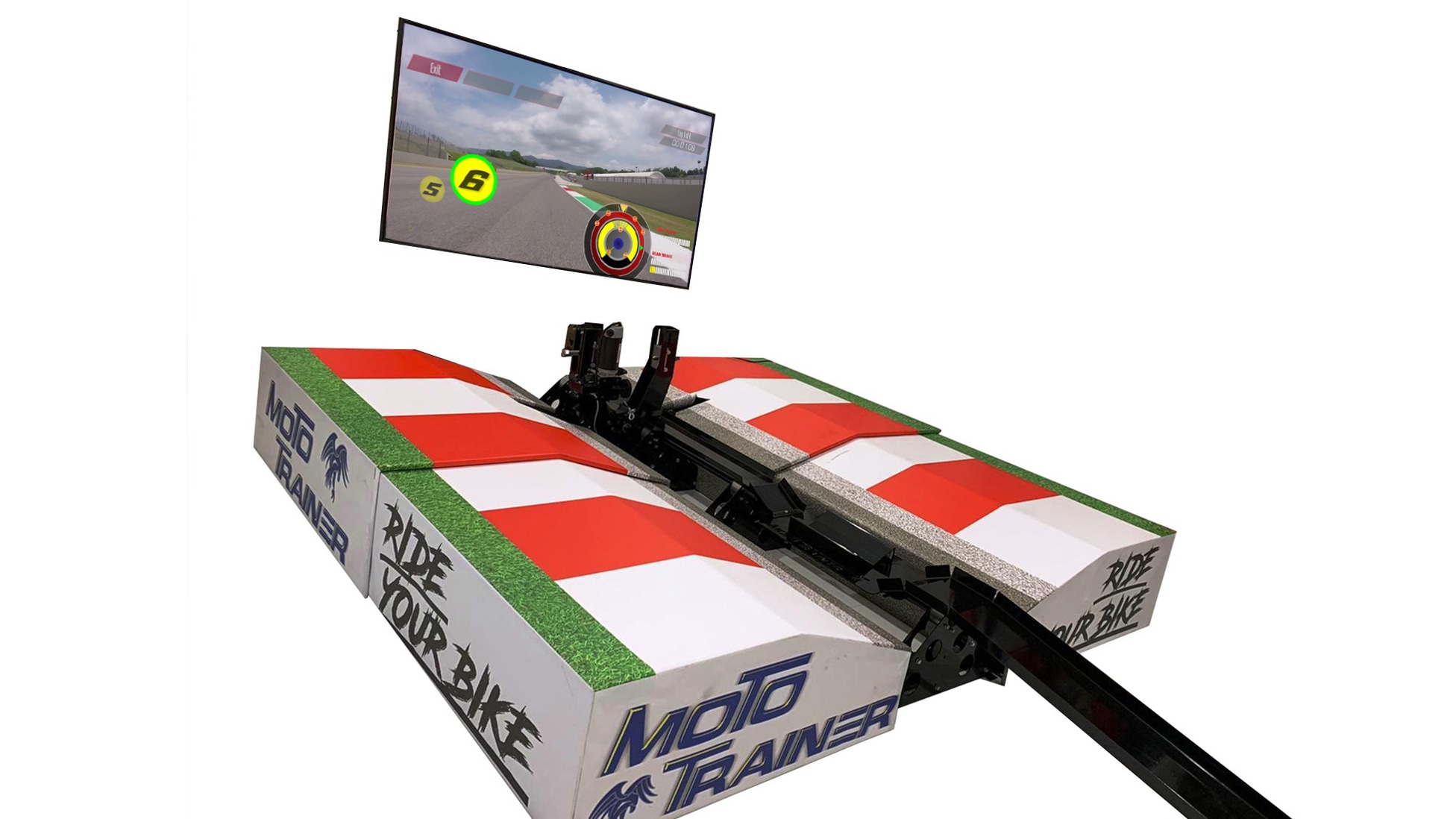 You can now use your motorbike as a racing sim | Top Gear
