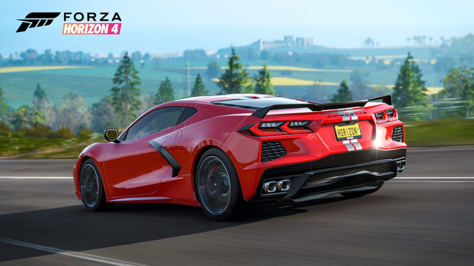 The C8 Corvette is coming to Forza Horizon 4 Top Gear