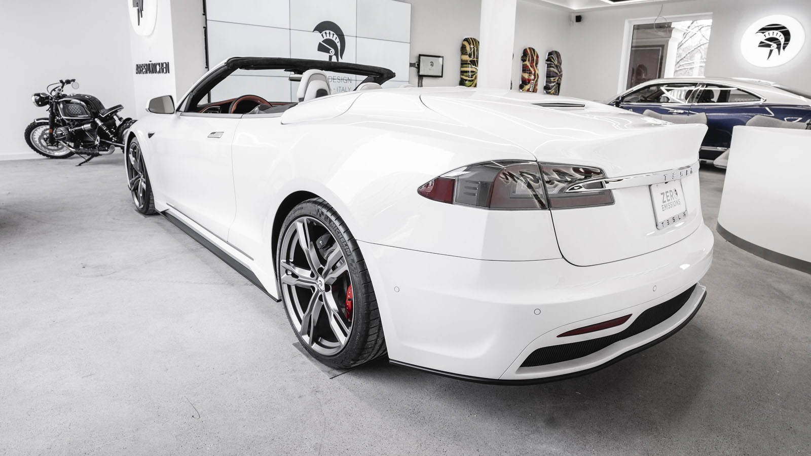 Ares Design s Tesla Model S Convertible is interesting Top Gear