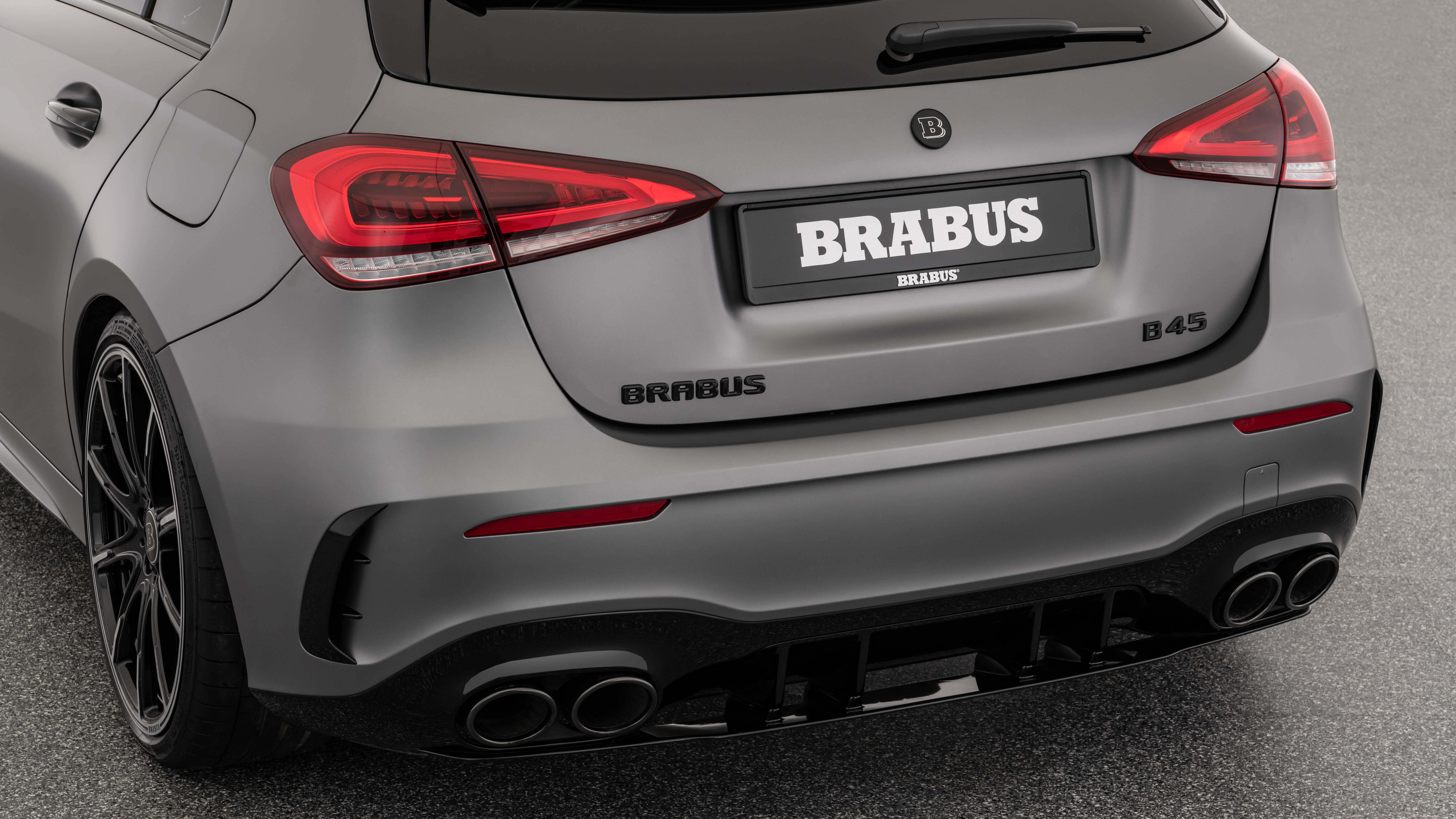 The Brabus-tuned Merc-AMG A45 S has 444bhp | Top Gear