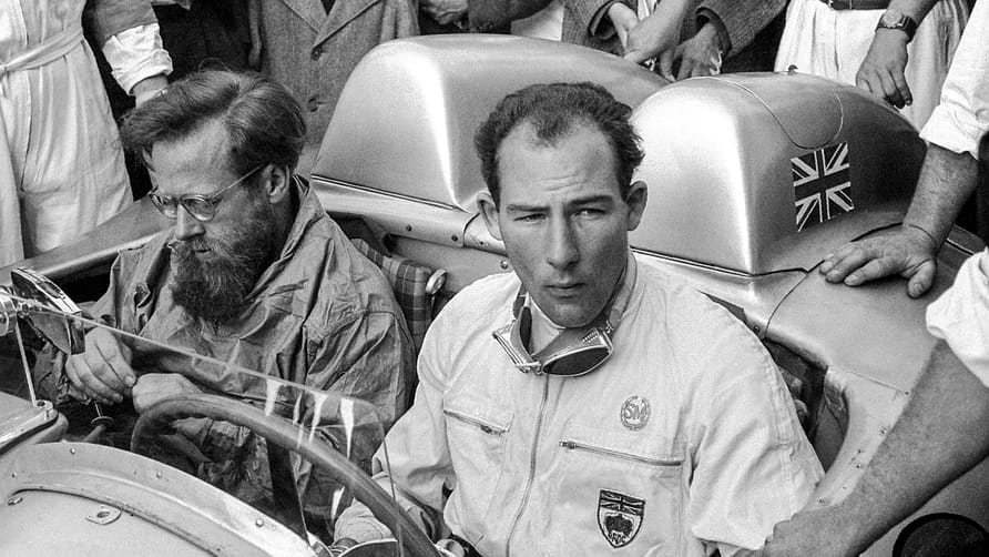 Sir Stirling Moss at Mille Miglia
