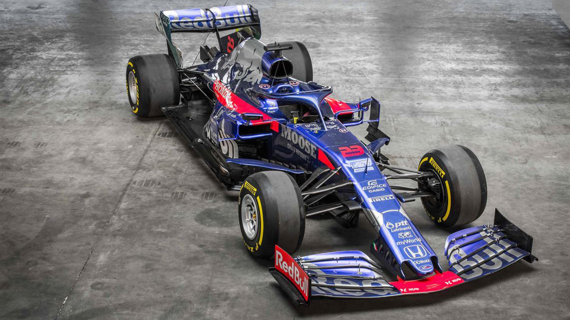 This podium-finishing Toro Rosso STR14 F1 car is up for sale