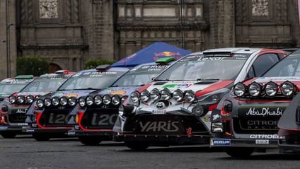 All modern WRC cars