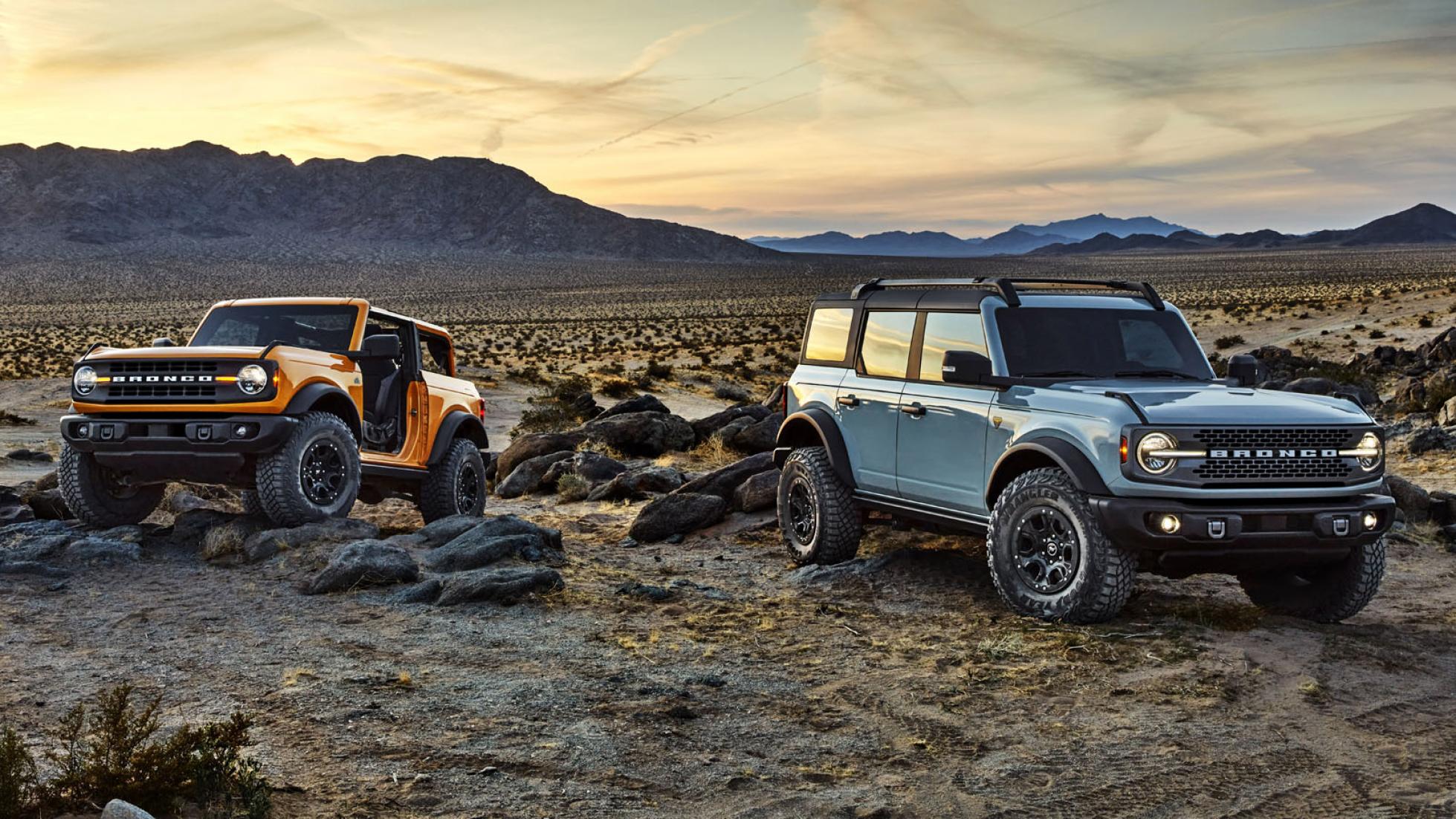 Here's every generation of Ford Bronco | Top Gear, image size:1959x1102