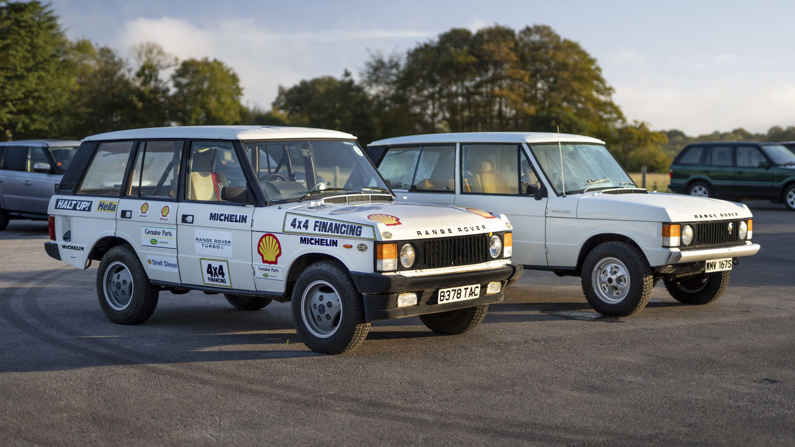 Flat out In A Unique Rally Range Rover Classic Sports Car 58 OFF
