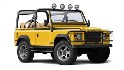 Twisted’s electric Defender, the NAS-E