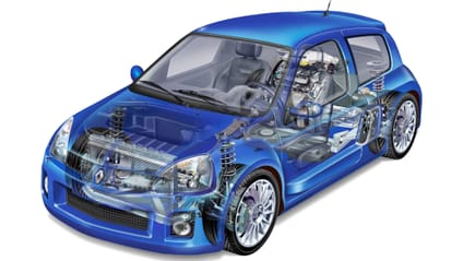 It used the engine from a Renault Laguna