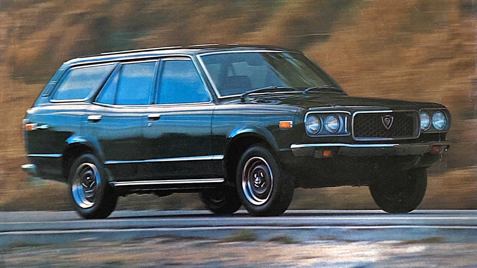 1972 Mazda RX-3 Coupe and Station Wagon Original Vintage Retro Classic Car Advertisement Magazine Ads