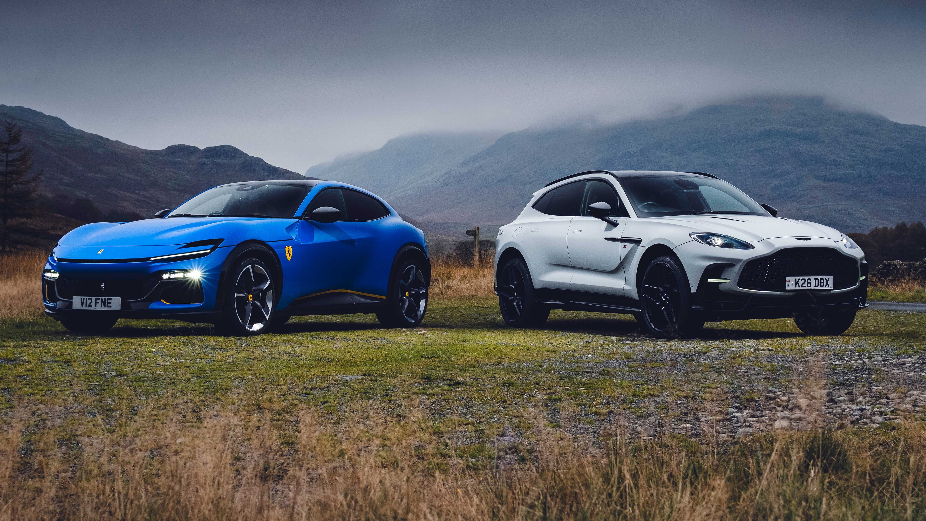 Aston DBX vs Ferrari Purosangue