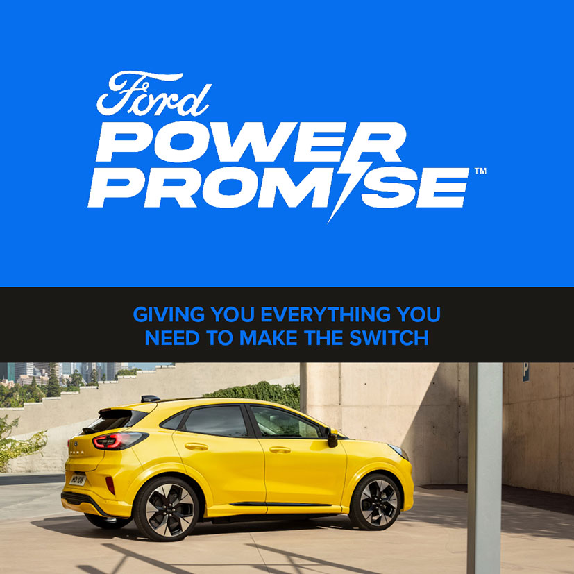 Ford Power Promise™ | Giving you everything to need to make the switch | Ford Puma Gen-E® car in Electric Yellow