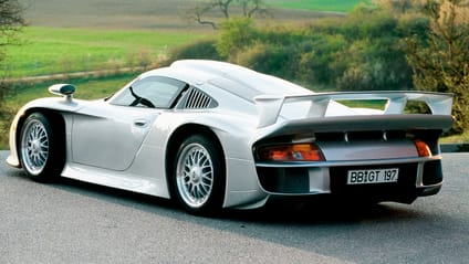 Porsche 911 GT1: 3.2-litre twin-turbo flat-six