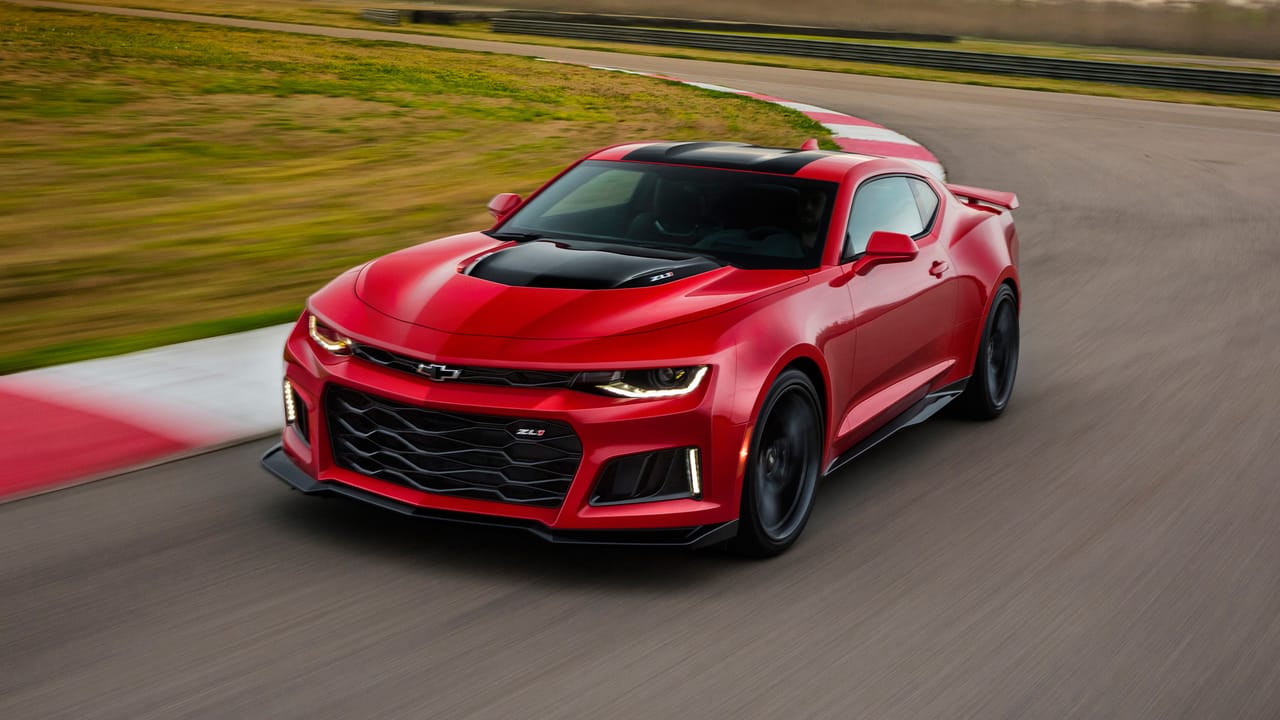 Ride Along flat out in the new Camaro ZL1 Top Gear