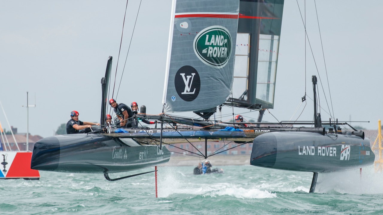 Land Rover Sailing Event On board the Land Rover BAR America’s Cup boat | Top Gear